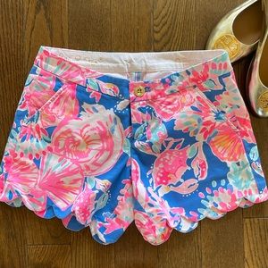 Vacation time! Sz 0 Lilly Pulitzer Buttercup shorts!